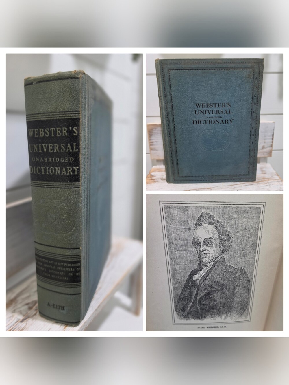 1937 Websters Dictionary